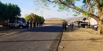 Las autoridades acordonaron la zona