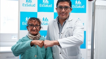 Paciente de 72 años supera