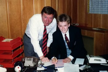 Ferguson David Beckham