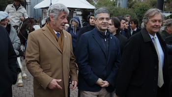Jorge Macri junto a Nicolás