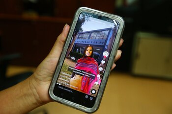 Profundizando en cómo una presentadora