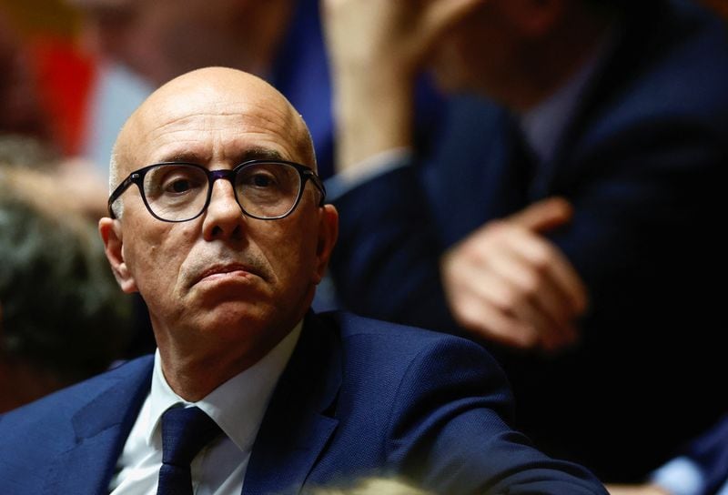 En el sur, la ciudad de Niza cambia de signo político con la victoria de Éric Ciotti, aliado de la Agrupación Nacional (RN), que obtuvo el 45% de los sufragios (REUTERS/Sarah Meyssonnier)