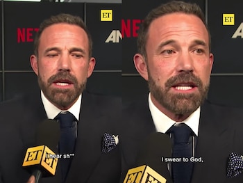 El actor Ben Affleck catalogó las versiones sobre un posible romance como invenciones de los medios de comunicación - crédito entertainmenttonight / TikTok