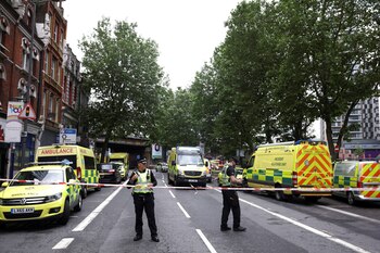 Los servicios de emergencia acordonaron