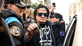 Juicio a “Pity” Álvarez: en la primera audiencia el músico se quedó dormido y su estado desató una fuerte discusión en la sala