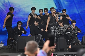 SEVENTEEN también se presentó en