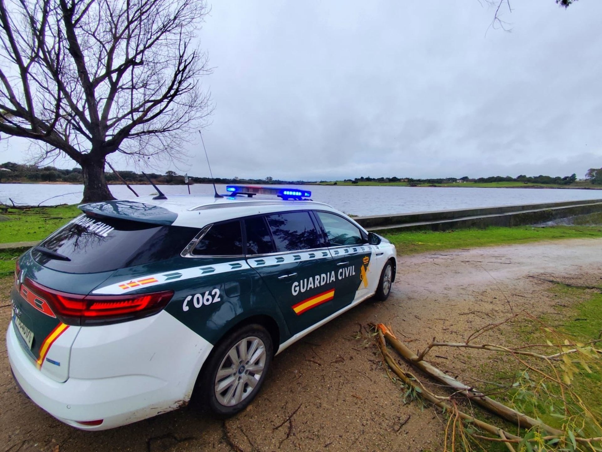 Once carreteras y un carril de la A-5 en Trujillo, cortados por agua o nieve en la provincia de Cáceres