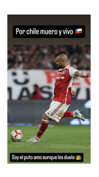 Otra foto Arturo Vidal en