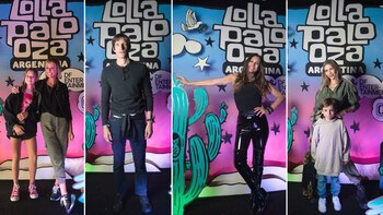 Celebrity schaut auf die erste