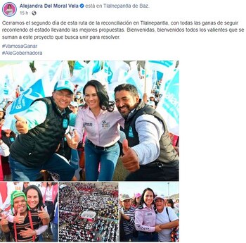 La candidata de Va por