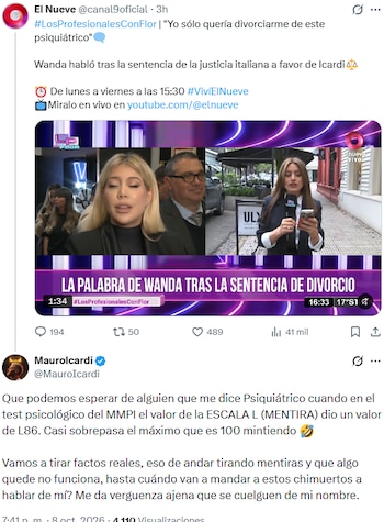 El jugador citó los resultados del test psicológico del proceso judicial para responder a las acusaciones formuladas en su contra
