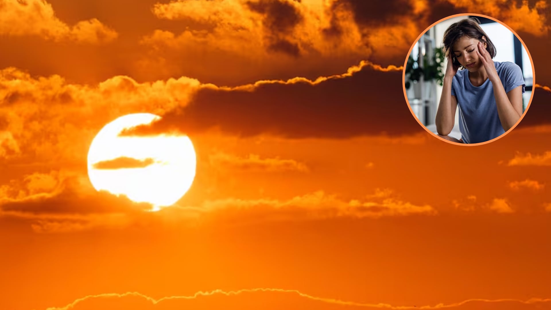 Una nueva ola de estudios y testimonios revela cómo el calentamiento global modifica la frecuencia y la gravedad de los episodios de migraña en todo el mundo (Freepik)