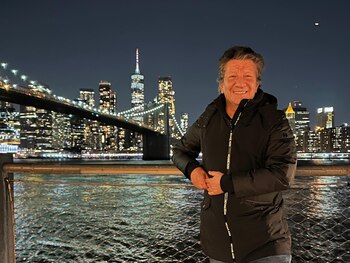 El presentador bogotano reside en
