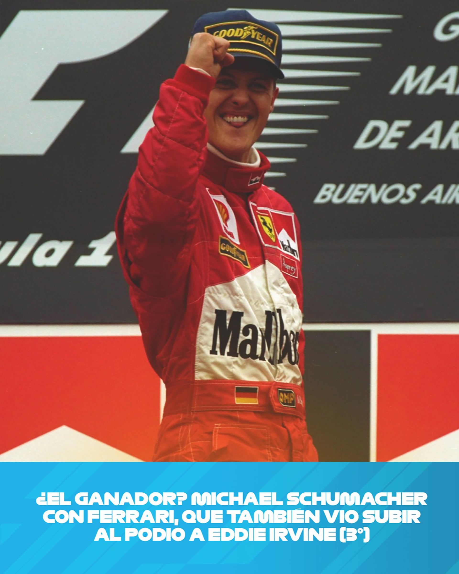 Schumacher se impuso en Argentina