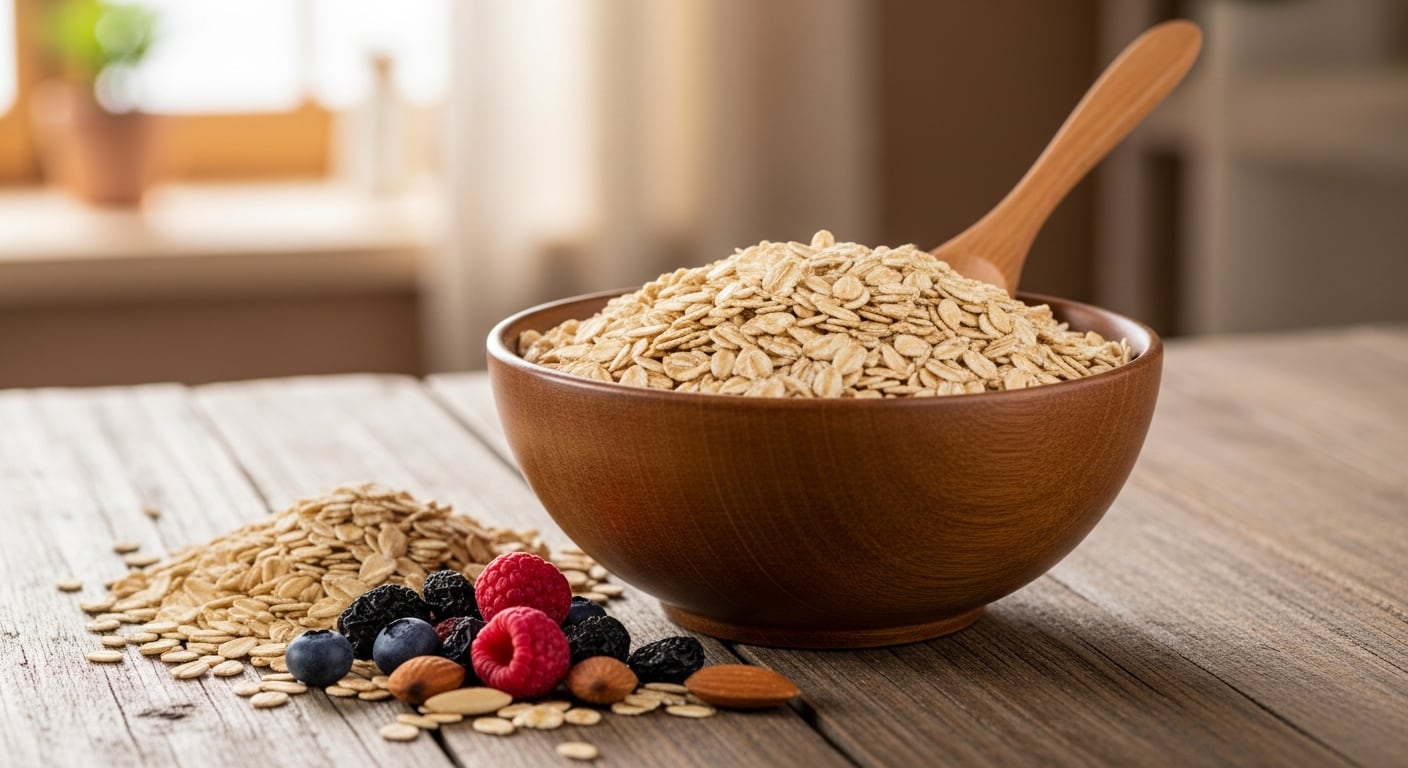 La avena aporta beta-glucano, una fibra soluble asociada con menor colesterol total y LDL. (Imagen Ilustrativa Infobae)