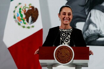 FILE PHOTO: Mexico's President Claudia