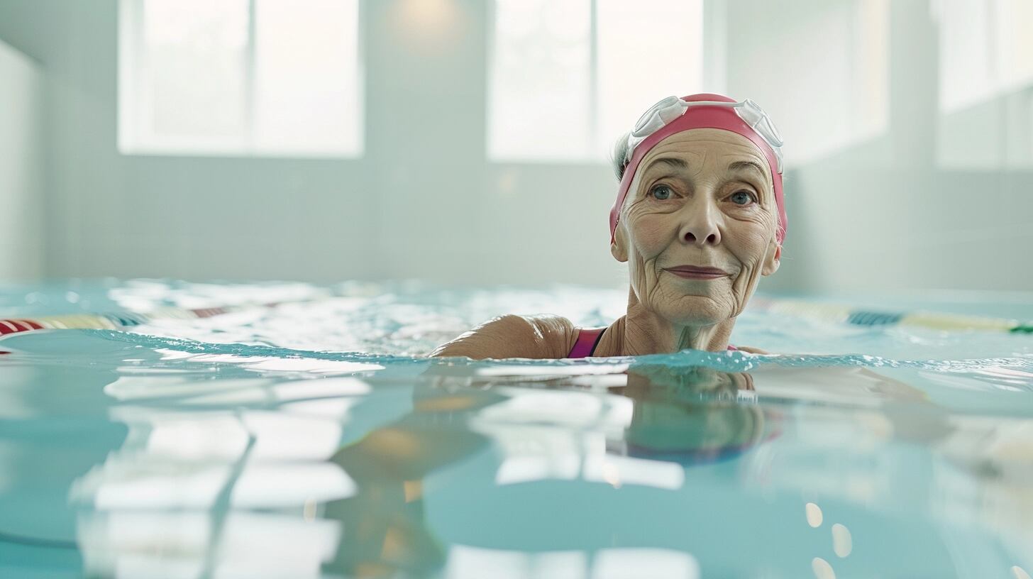 El bienestar mental y la motivación destacan como beneficios esenciales de la natación en la adultez (Imagen ilustrativa Infobae)