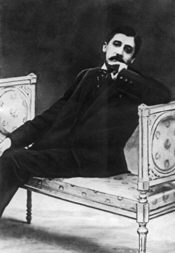 El novelista francés Marcel Proust