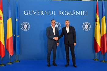 06/07/2024 Sánchez destaca en Rumanía