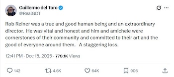 El cineasta mexicano se pronunció