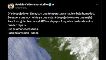 Patricio Valderrama utilizó sus redes