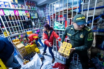 El licor fue decomisado y