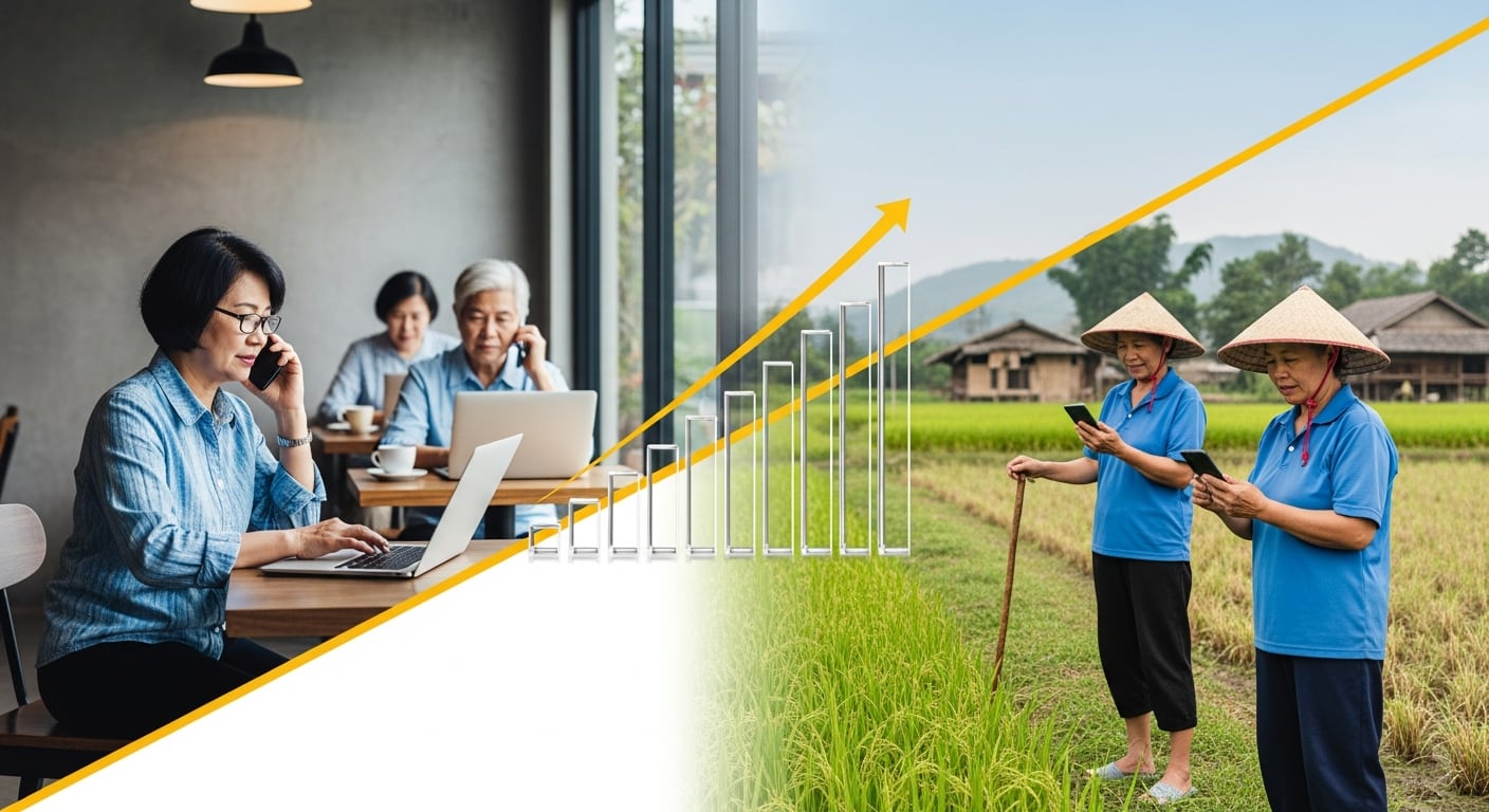 Asia-Pacífico registra la expansión más rápida del gasto de consumo. (Imagen Ilustrativa Infobae)