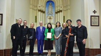 La Orquesta de Extremadura recibe en Bolivia el Premio Iberoamericano de Música que otorga la Fundación Carlos III