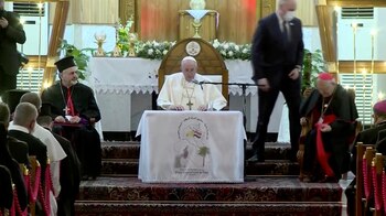 El papa Francisco visita la