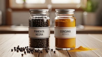 Cúrcuma y pimienta negra: Por qué nunca debes tomar una sin la otra si quieres desinflamar tus articulaciones
