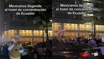 Mexicanos no dejan dormir a la Selección de Ecuador: acuden al hotel con cánticos y desatan polémica