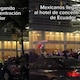 Mexicanos no dejan dormir a la Selección de Ecuador: acuden al hotel con cánticos y desatan polémica
