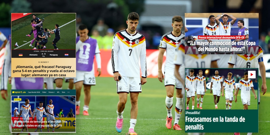 La prensa internacional fustigó a la selección de Alemania tras caer con Paraguay en el Mundial: “Eliminación humillante” - Infobae