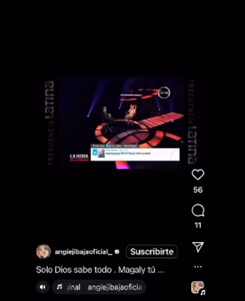 Angie Jibaja arremete contra Magaly