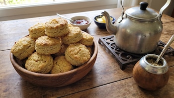 Receta de scones de harina de almendras, rápida y fácil