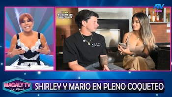 Magaly Medina asegura que Shirley Arica está ‘modosita’ frente a Mario Hart: “Definitivamente, a ella le gusta”