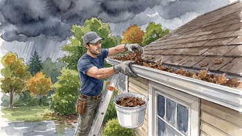 9 tareas del hogar que conviene postergar durante los días de lluvia