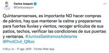 El mandatario advirtió que se