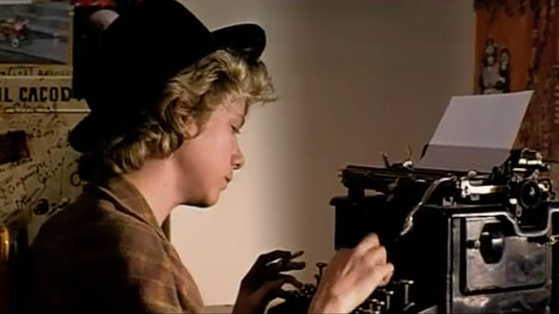 El intérprete en su papel de debut, 'La buena vida'