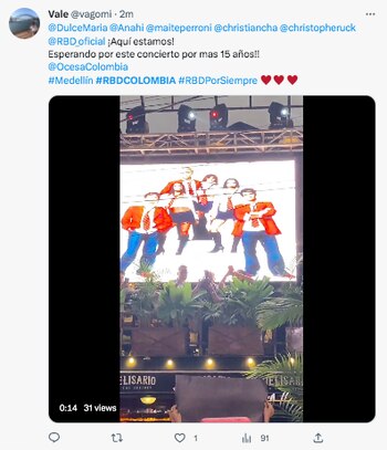 Seguidores de RBD en Colombia,