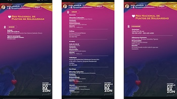Lista de puntos de acopio en Colombia - crédito analu_pineda/Instagram