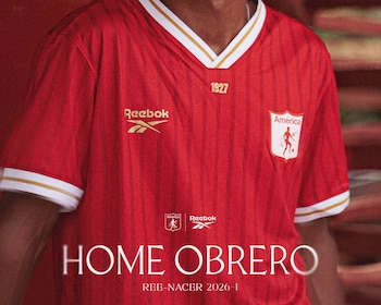 Reebok regresa al fútbol colombiano