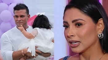 Pamela Franco revela cuál es su acuerdo con Christian Domínguez respecto a su hija.