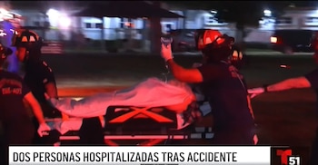 La colisión ocurrió poco después