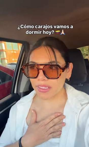 Marianny Cordero compartió en sus redes el video en el que señaló a su vecino - crédito @mariannycorderoo/IG