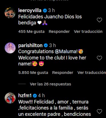 Paris Hilton también comentó la