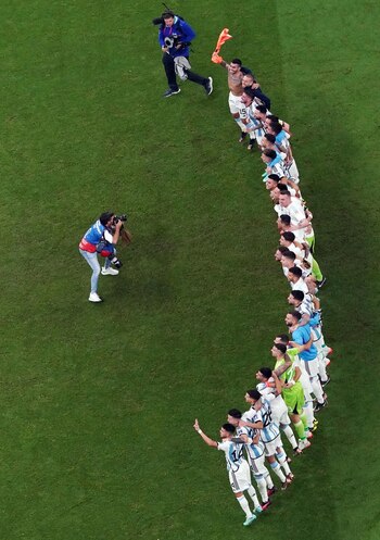 Argentina, un equipo unido y