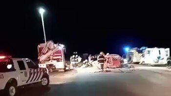 Cuatro de los ocho ocupantes