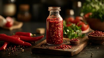 Los alimentos picantes en la