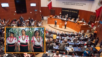 Artesana tsotsil, Rosalinda Santiz Díaz, pide al Senado de la República legislar para proteger vestimenta artesanal